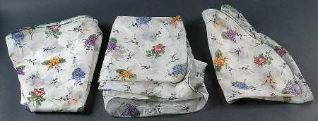 Vintage Garden Round Decorative Accent Cloth - Set of 3 (24,36,48)