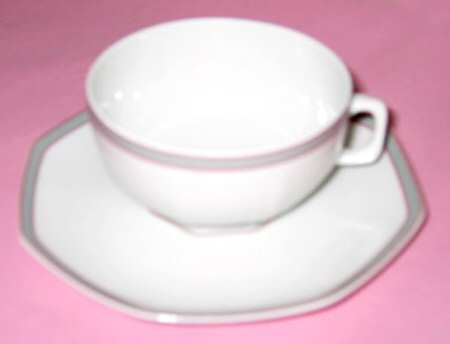 PLG14 Flat Cup & Saucer Set