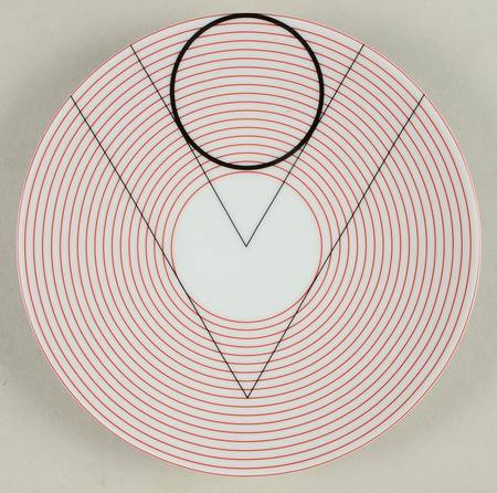 Initiales Salad/Dessert Plate