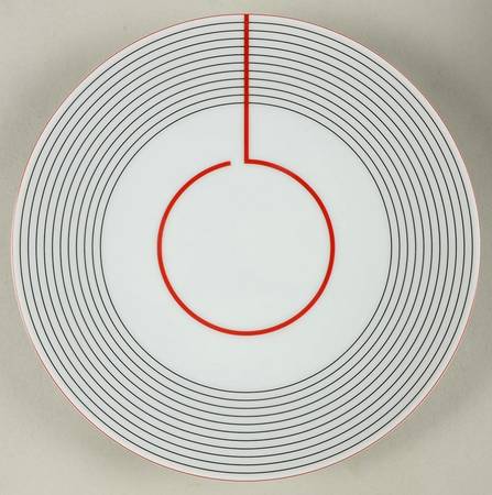 Initiales Salad/Dessert Plate