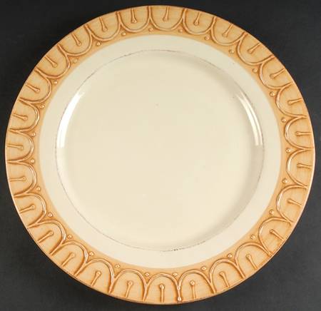 Gemma Baroque Honey Service Plate (Charger)