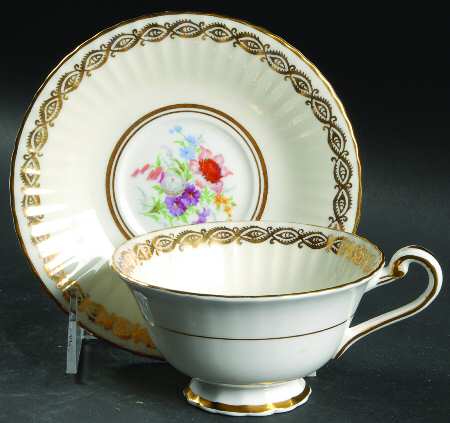 PAR150 Footed Cup & Saucer Set