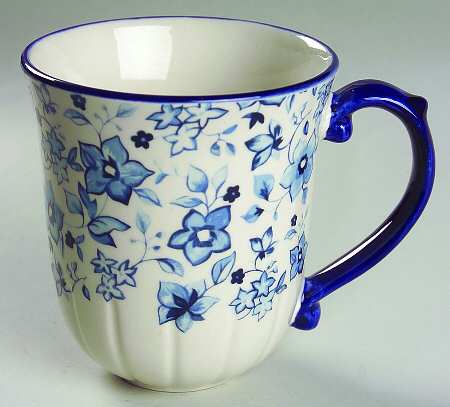 Blue Meadow (Scalloped) Mug