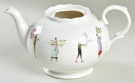 A Fine Romance Teapot No Lid