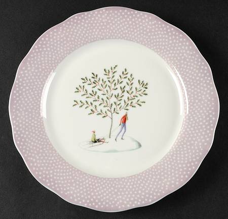 A Fine Romance Salad Plate