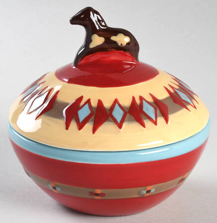 Ranch House Sugar Bowl & Lid