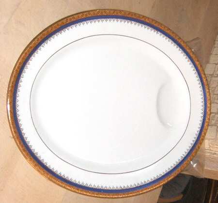 POX3 11" Oval Serving Platter