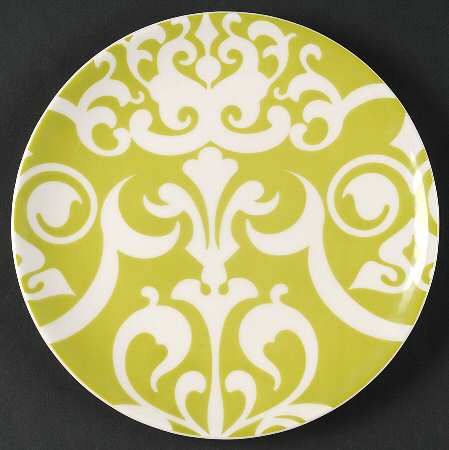 Graphic Garden Salad/Dessert Plate