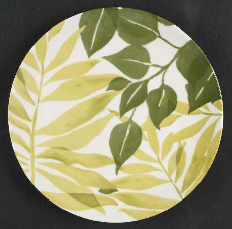 Graphic Garden Salad/Dessert Plate