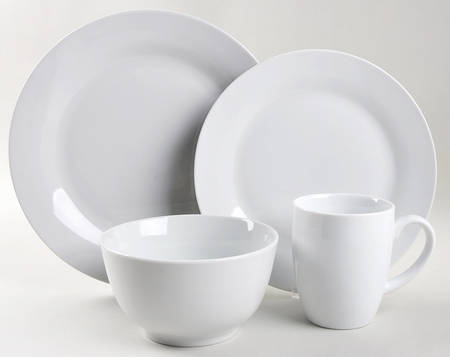 Caterer's Dinnerware 4 Piece Place Setting