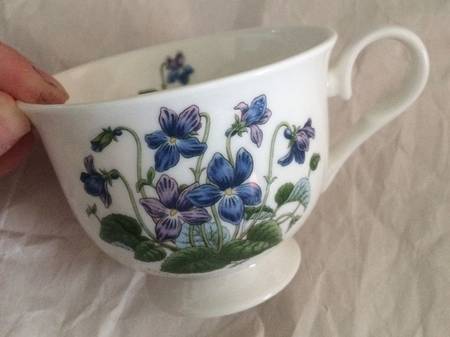 Botanic Garden Teacup & Saucer Collection Footed Cup