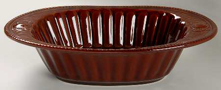 Palladium Chestnut 12" Oval Vegetable Bowl