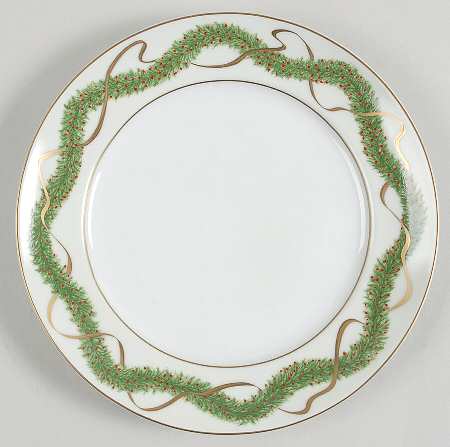 Noel Salad/Dessert Plate