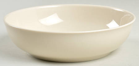 Undecorated Ivory Soup/Cereal Bowl
