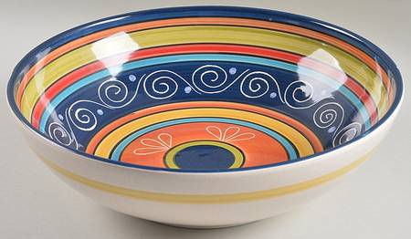 Italian Summer 12" Round Serving Bowl
