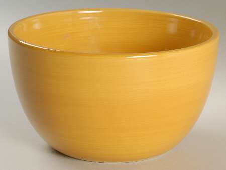 Essential Colours Yellow Soup/Cereal Bowl