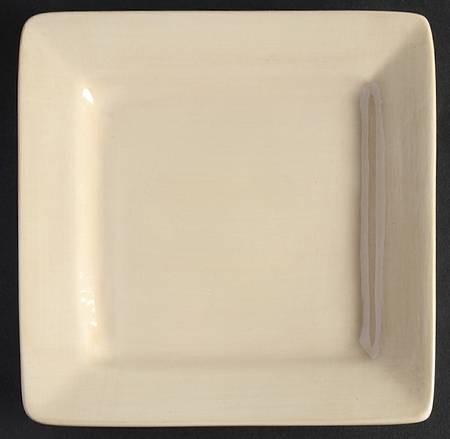 Essential Colours Ivory Square Appetizer Plate
