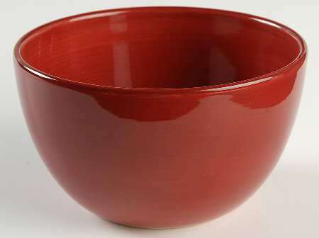 Essential Colours Red Soup/Cereal Bowl