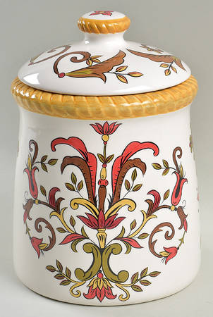 Oralia Cookie Jar & Lid