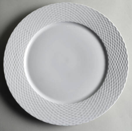 Basketweave Service Plate (Charger)