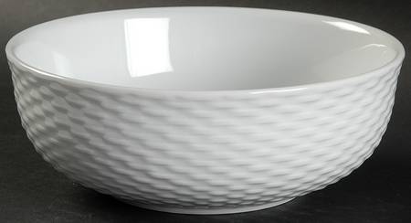 Basketweave Coupe Cereal Bowl
