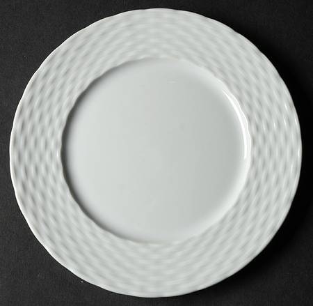 Basketweave Bread & Butter Plate