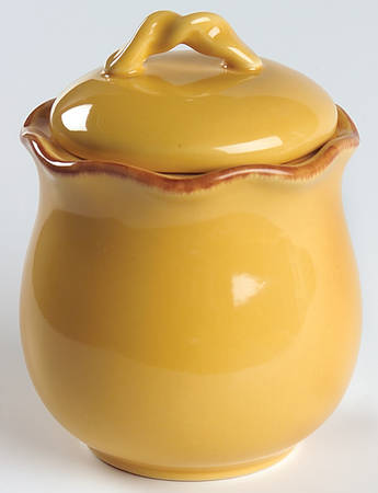 Village Collection Dijon Sugar Bowl & Lid