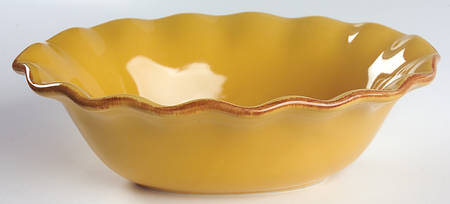 Village Collection Dijon 10" Oval Vegetable Bowl