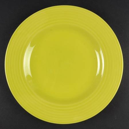 Sausalito Ridged Lime Green Salad Plate