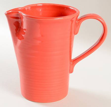 Sausalito Ridged Red 50 Oz Pitcher