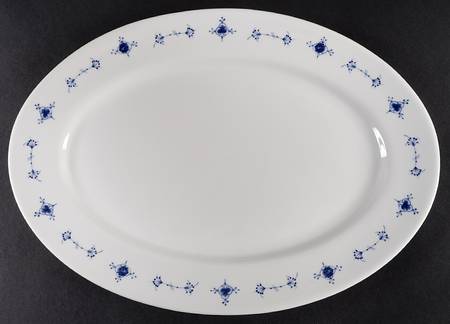 Mini Straw 14" Oval Serving Platter