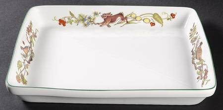 Fauna 13" Rectangular Serving Platter
