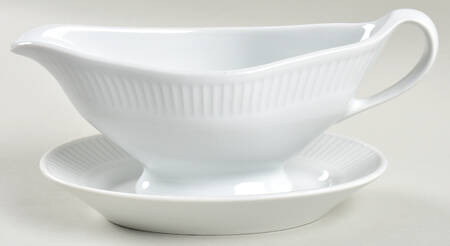 Plisse Gravy Boat & Underplate