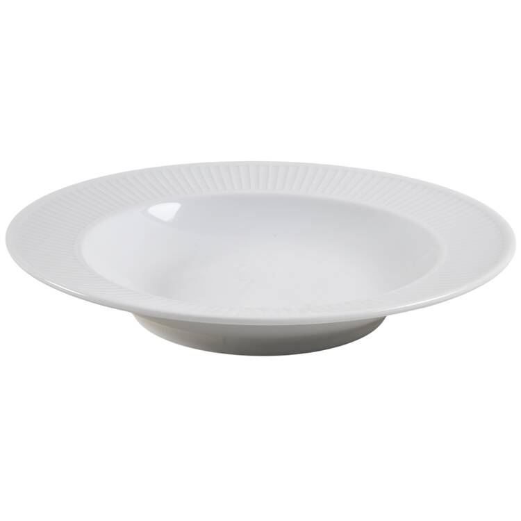 Plisse Large Rim Soup Bowl