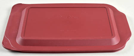 Originals Cranberry Plastic Lid for 13" Rectangular Roast