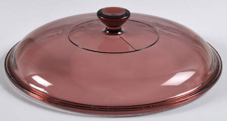 Originals Cranberry Lid for 2 Qt Round Covered Casserole