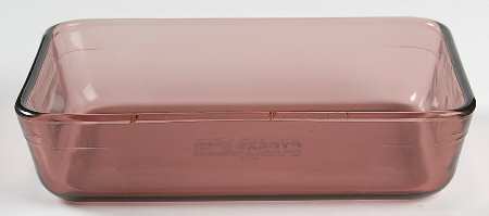 Originals Cranberry 7" Rectangular Baker