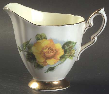 Six World Famous Roses (Newer) Creamer