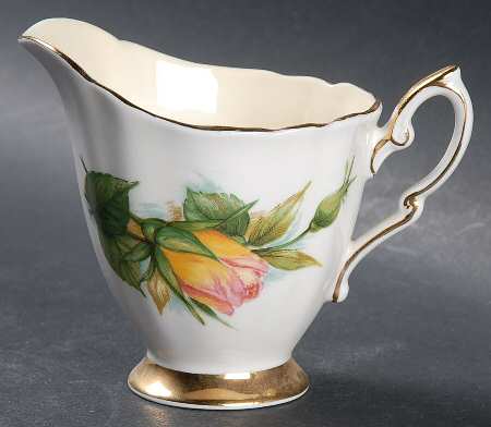 Six World Famous Roses (Newer) Creamer