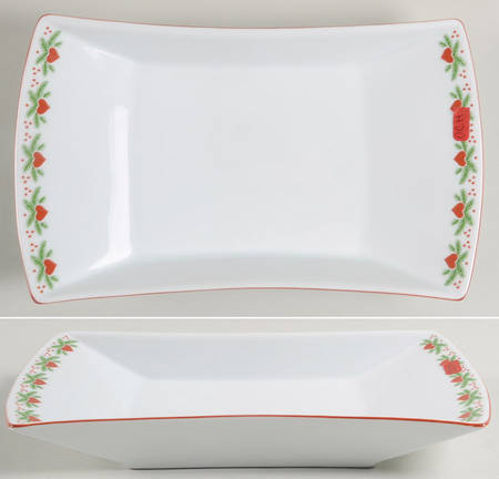 Hearts & Pines 10" Flared Platter