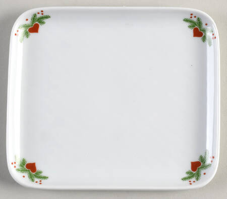 Hearts & Pines 6" Rectangular Serving Platter