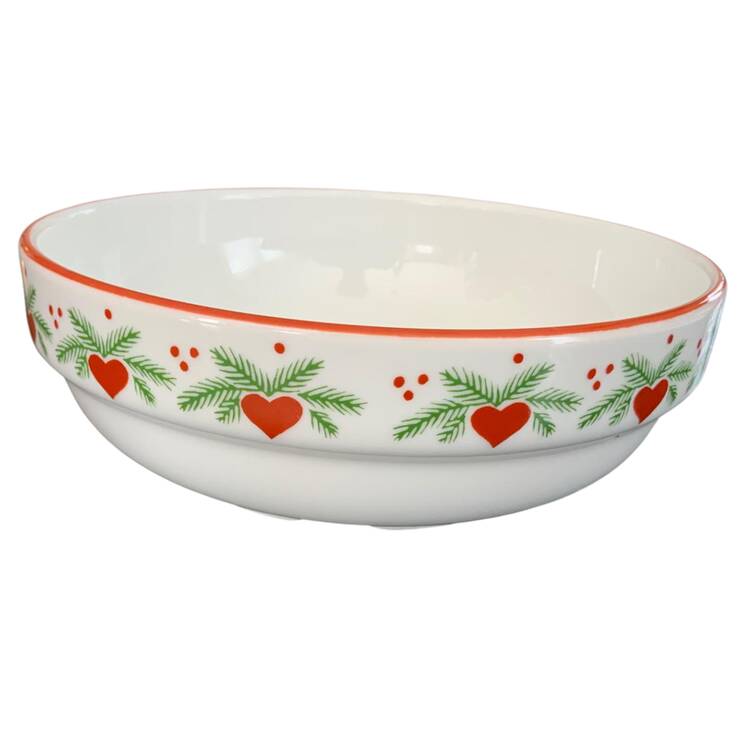 Hearts & Pines Dessert Bowl