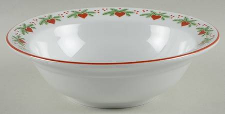 Hearts & Pines Rim Cereal Bowl