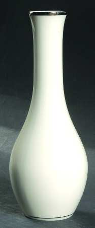 Platinum Necklace (Bracelet White) 8" Bud Vase