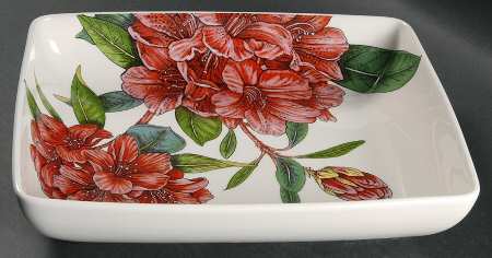 Eden Flowers 12" Rectangular Baker