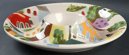 Villa del Sol 1 Piece Chip & Dip
