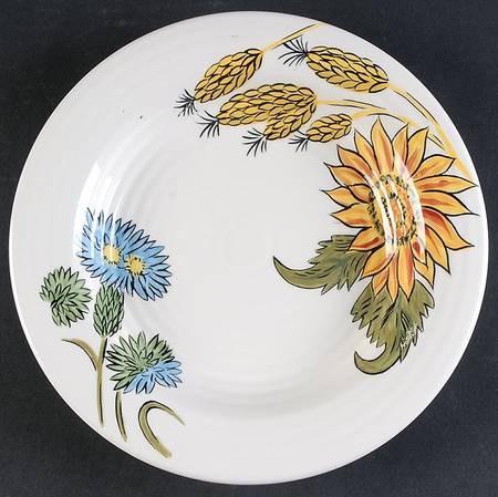 Sunflower Fields Salad Plate