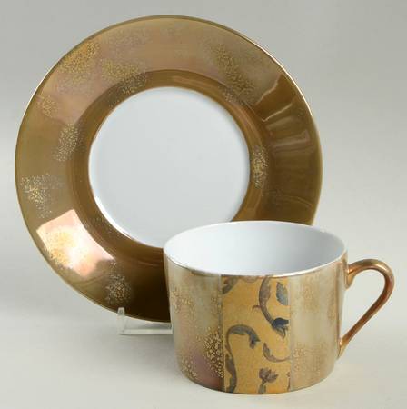 Milan Flat Cup & Saucer Set