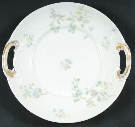 POY587 Handled Cake Plate