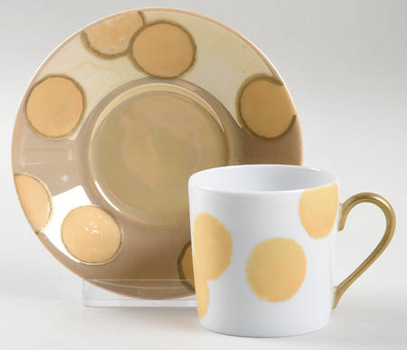 Rio de Janeiro Flat Demitasse Cup & Saucer Set
